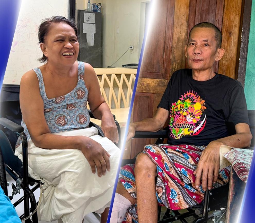 Two Cebuanos among the beneficiaries of the OVP’s Wheelchair Assistance Program